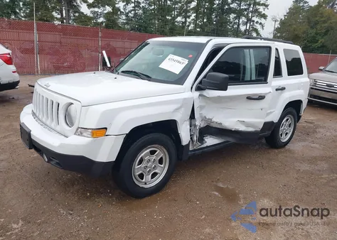 2015 Jeep Patriot Sport from USA, damaged, VIN 1C4NJPBA7FD264092